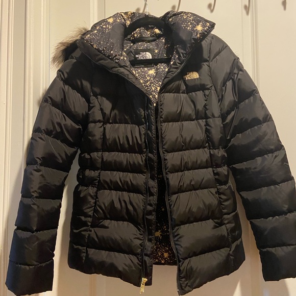 The North Face Black Puffer Jacket, Small - Picture 6 of 7